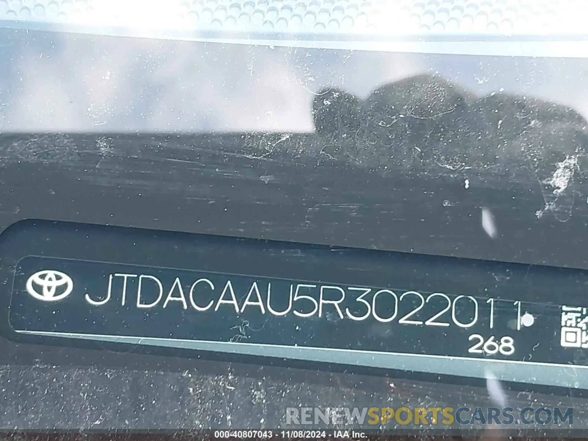9 Photograph of a damaged car JTDACAAU5R3022011 TOYOTA PRIUS 2024