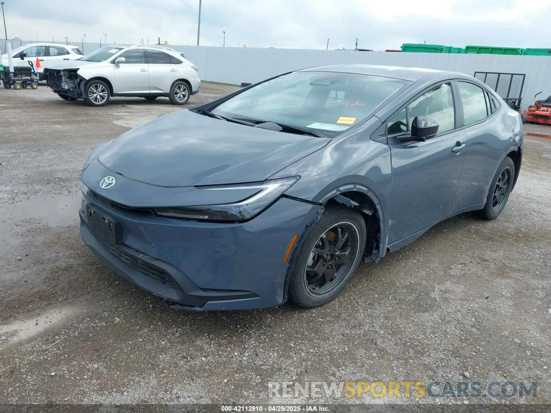 2 Photograph of a damaged car JTDACAAU5R3032263 TOYOTA PRIUS 2024