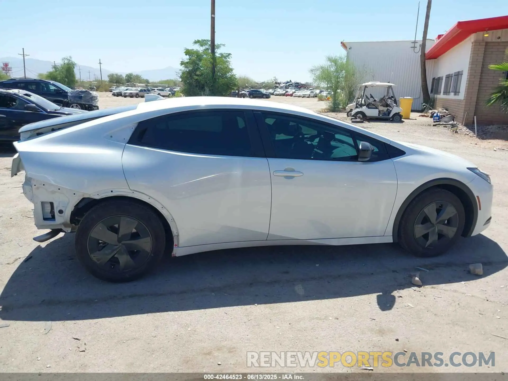14 Photograph of a damaged car JTDACAAU5R3046244 TOYOTA PRIUS 2024