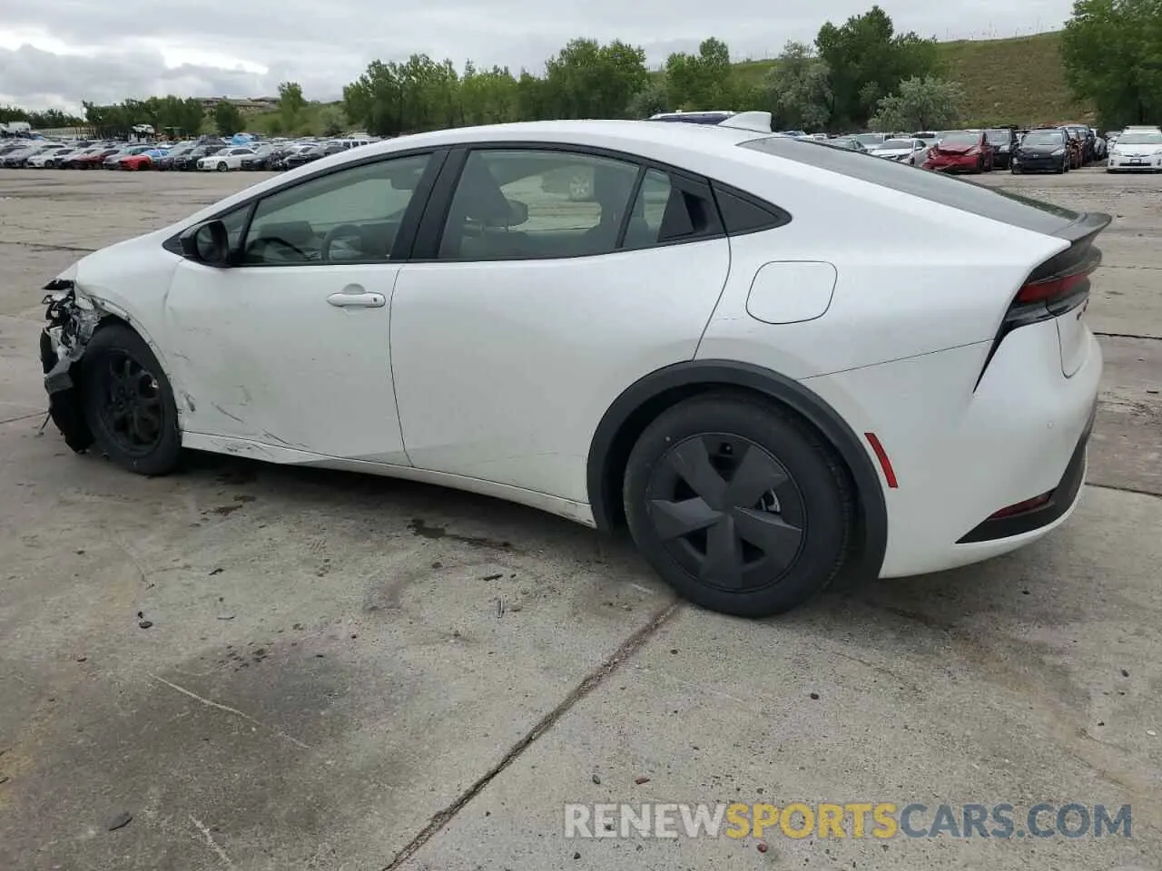 2 Photograph of a damaged car JTDACAAU6R3015701 TOYOTA PRIUS 2024