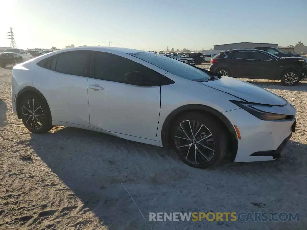 4 Photograph of a damaged car JTDACAAU6R3019330 TOYOTA PRIUS 2024