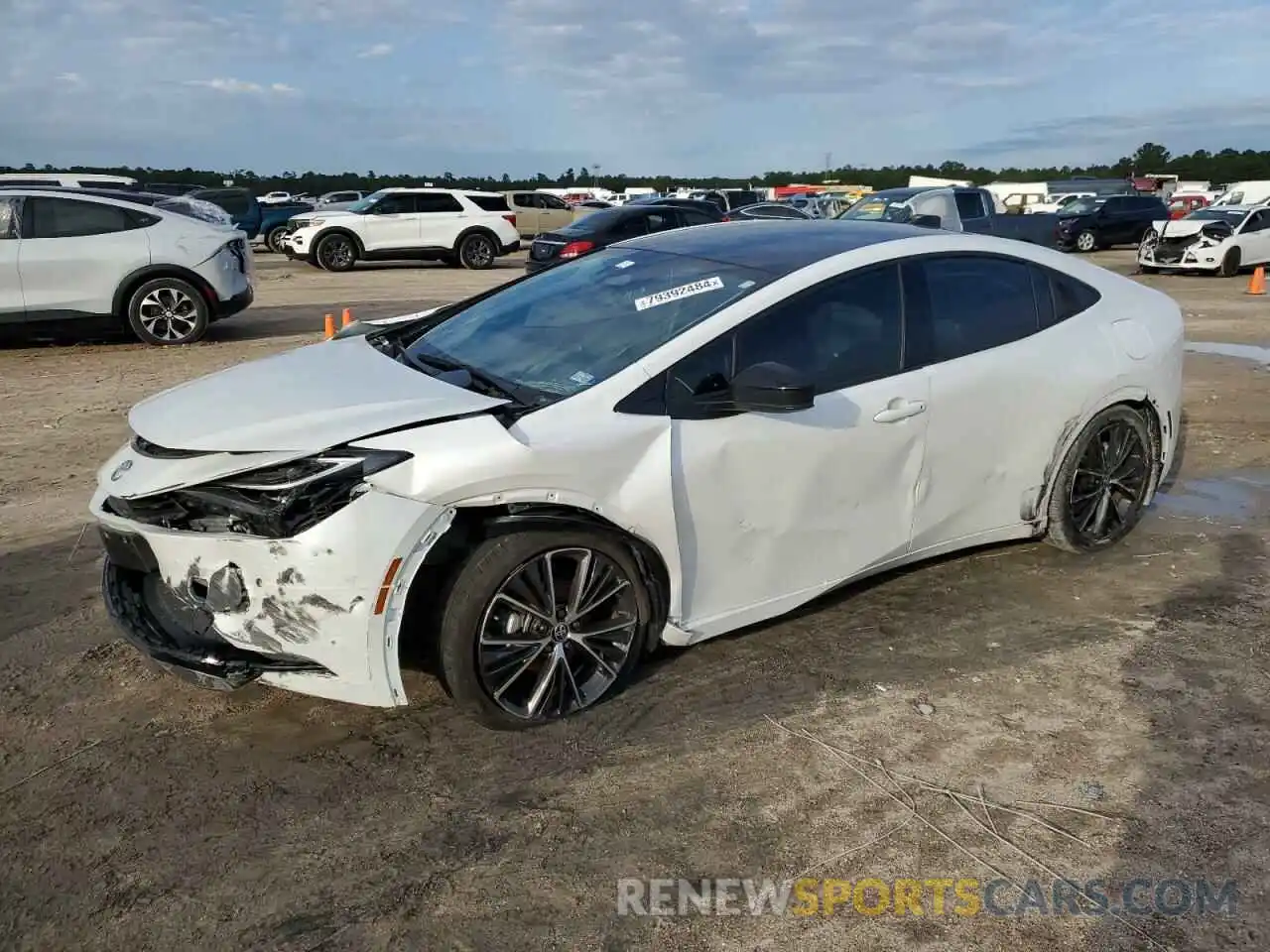 1 Photograph of a damaged car JTDACAAU6R3020591 TOYOTA PRIUS 2024