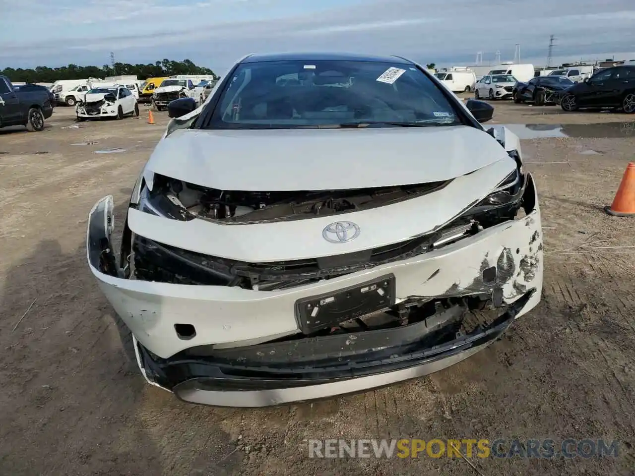 5 Photograph of a damaged car JTDACAAU6R3020591 TOYOTA PRIUS 2024