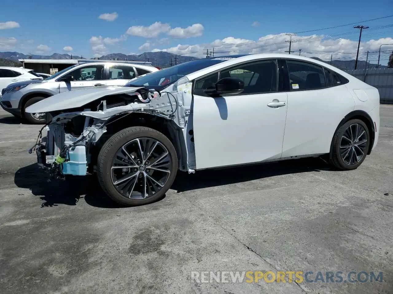 1 Photograph of a damaged car JTDACAAU6R3022079 TOYOTA PRIUS 2024