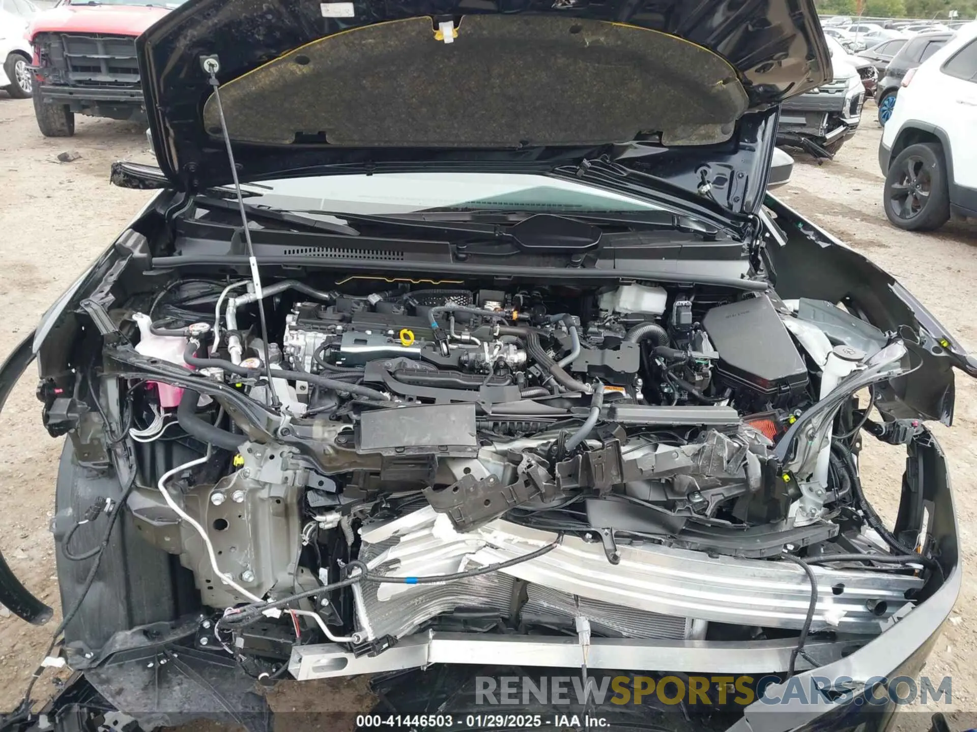 10 Photograph of a damaged car JTDACAAU6R3037021 TOYOTA PRIUS 2024