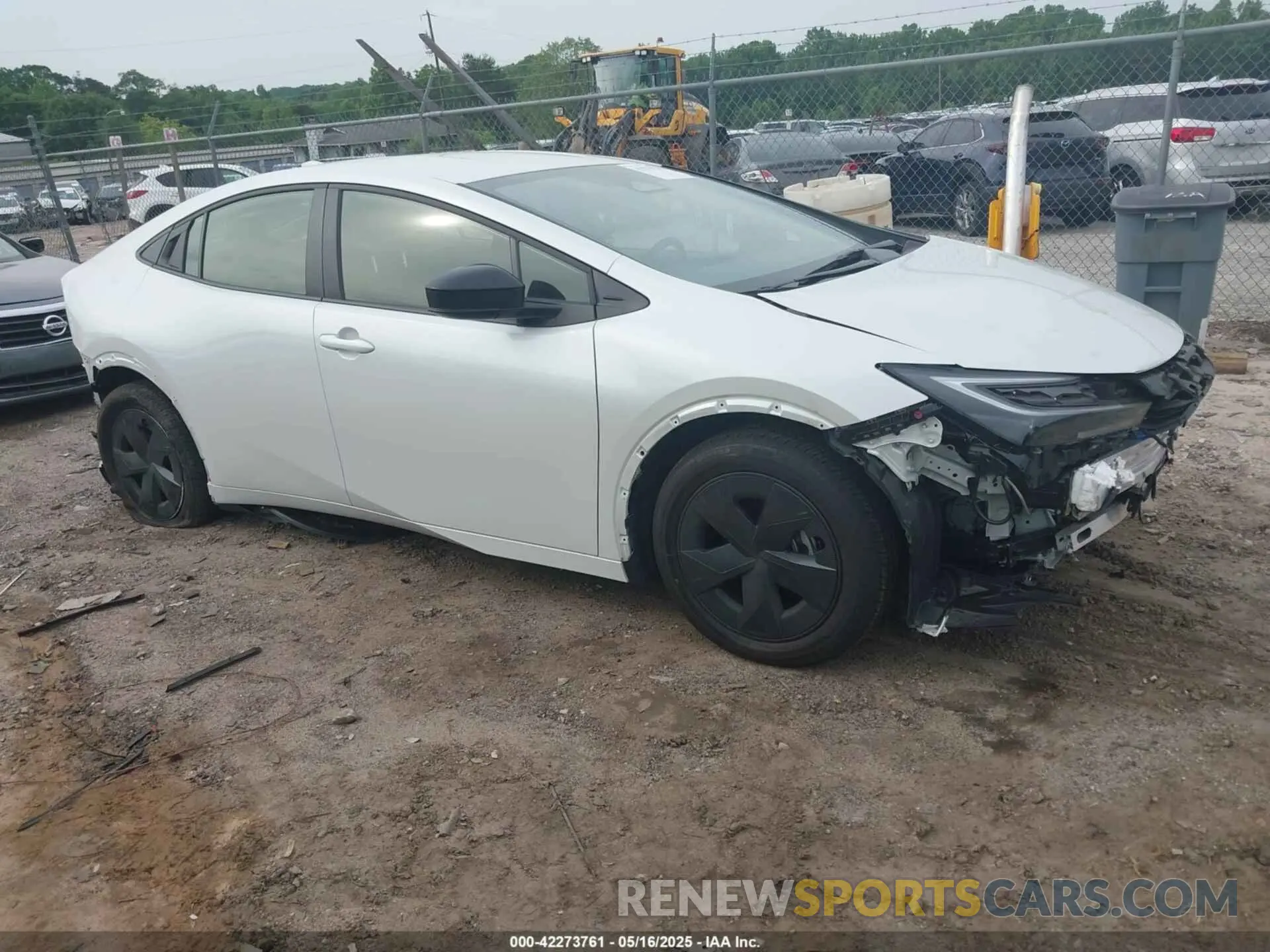 1 Photograph of a damaged car JTDACAAU6R3038069 TOYOTA PRIUS 2024