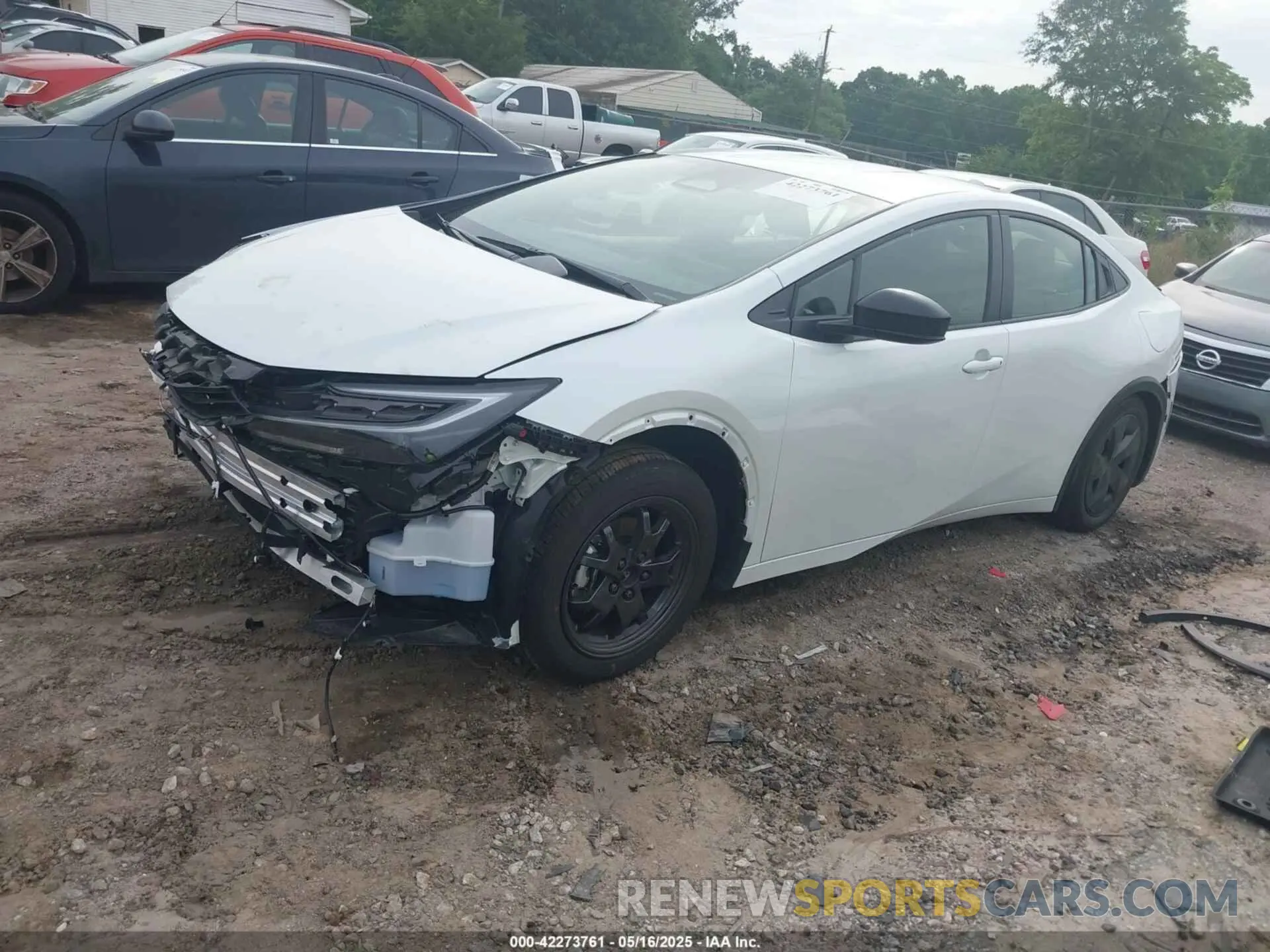 2 Photograph of a damaged car JTDACAAU6R3038069 TOYOTA PRIUS 2024