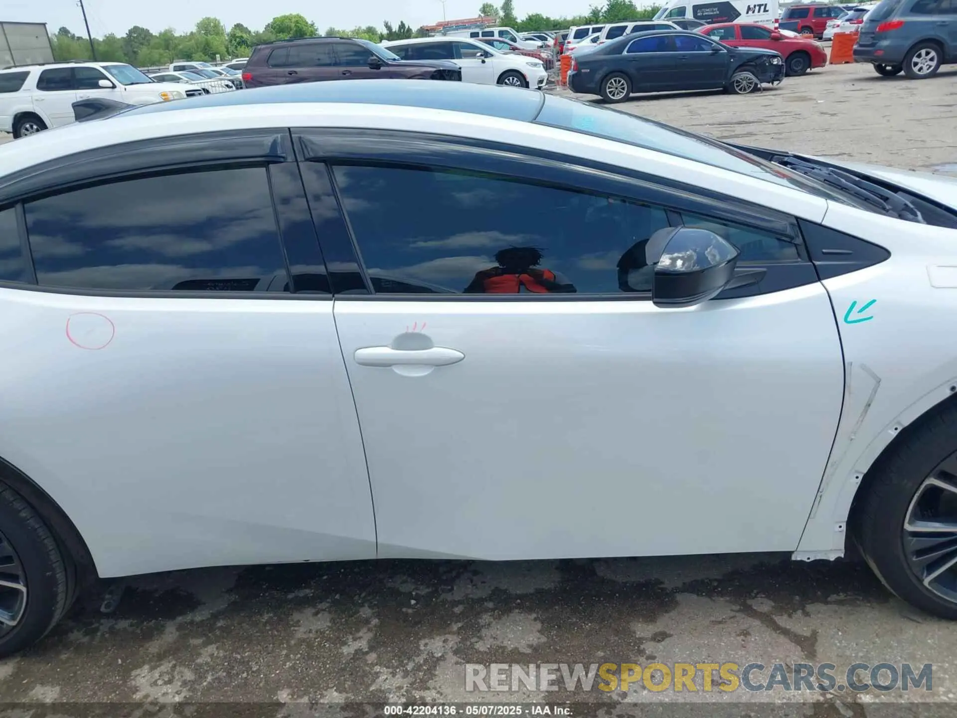 14 Photograph of a damaged car JTDACAAU6R3042736 TOYOTA PRIUS 2024