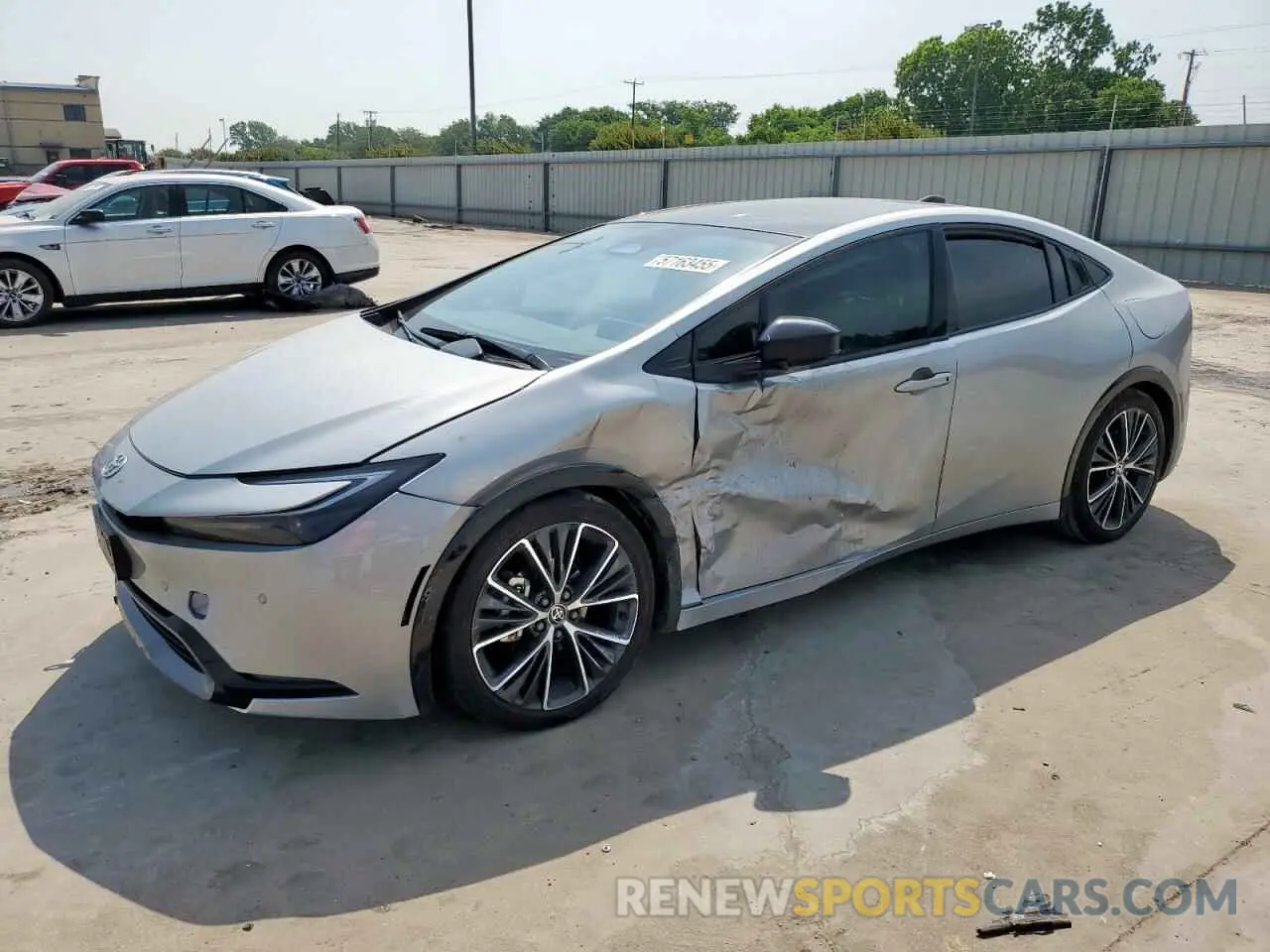 1 Photograph of a damaged car JTDACAAU7R3016422 TOYOTA PRIUS 2024