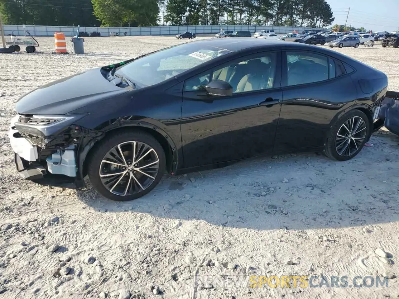 1 Photograph of a damaged car JTDACAAU7R3018722 TOYOTA PRIUS 2024