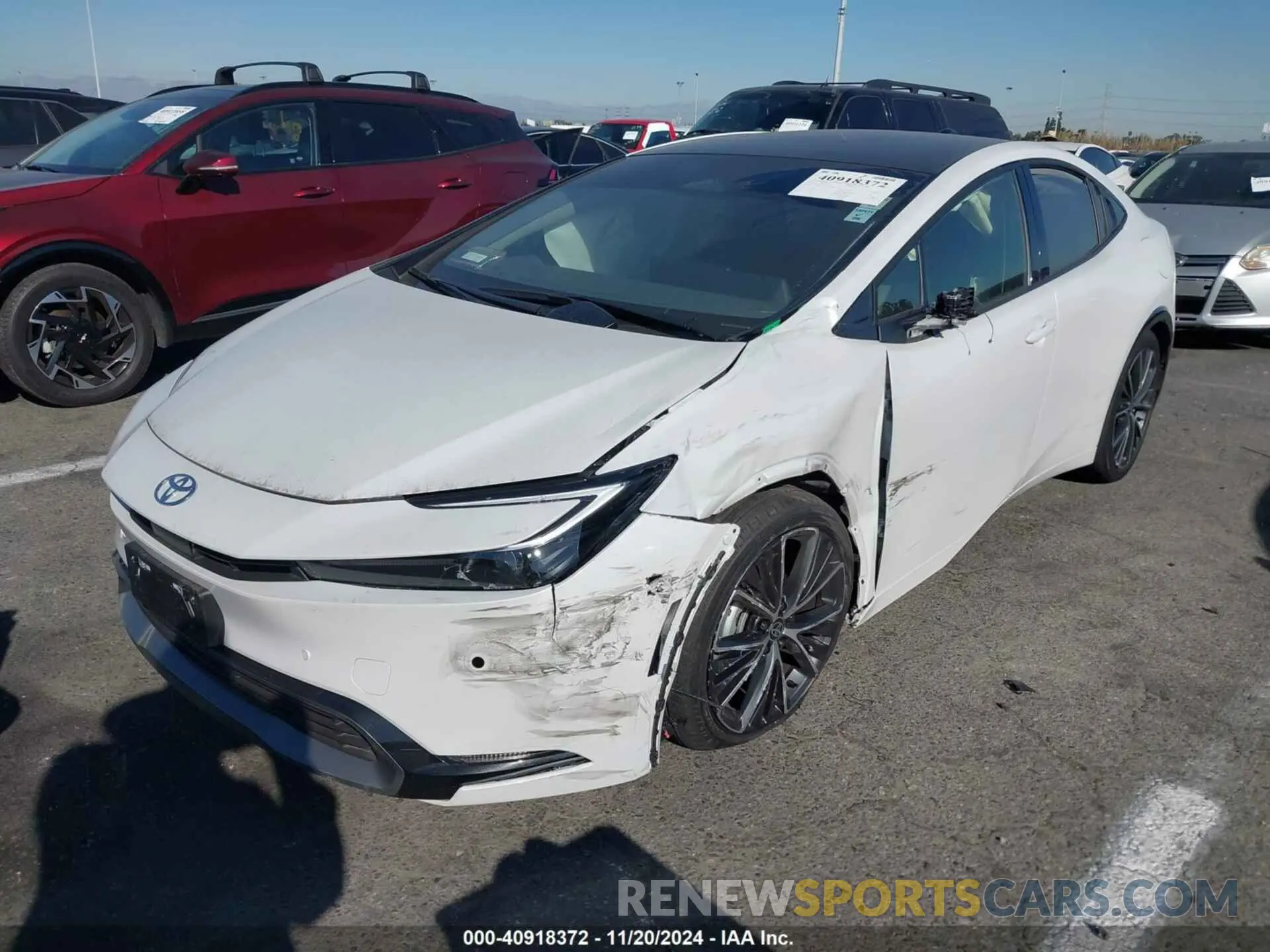 2 Photograph of a damaged car JTDACAAU7R3022463 TOYOTA PRIUS 2024
