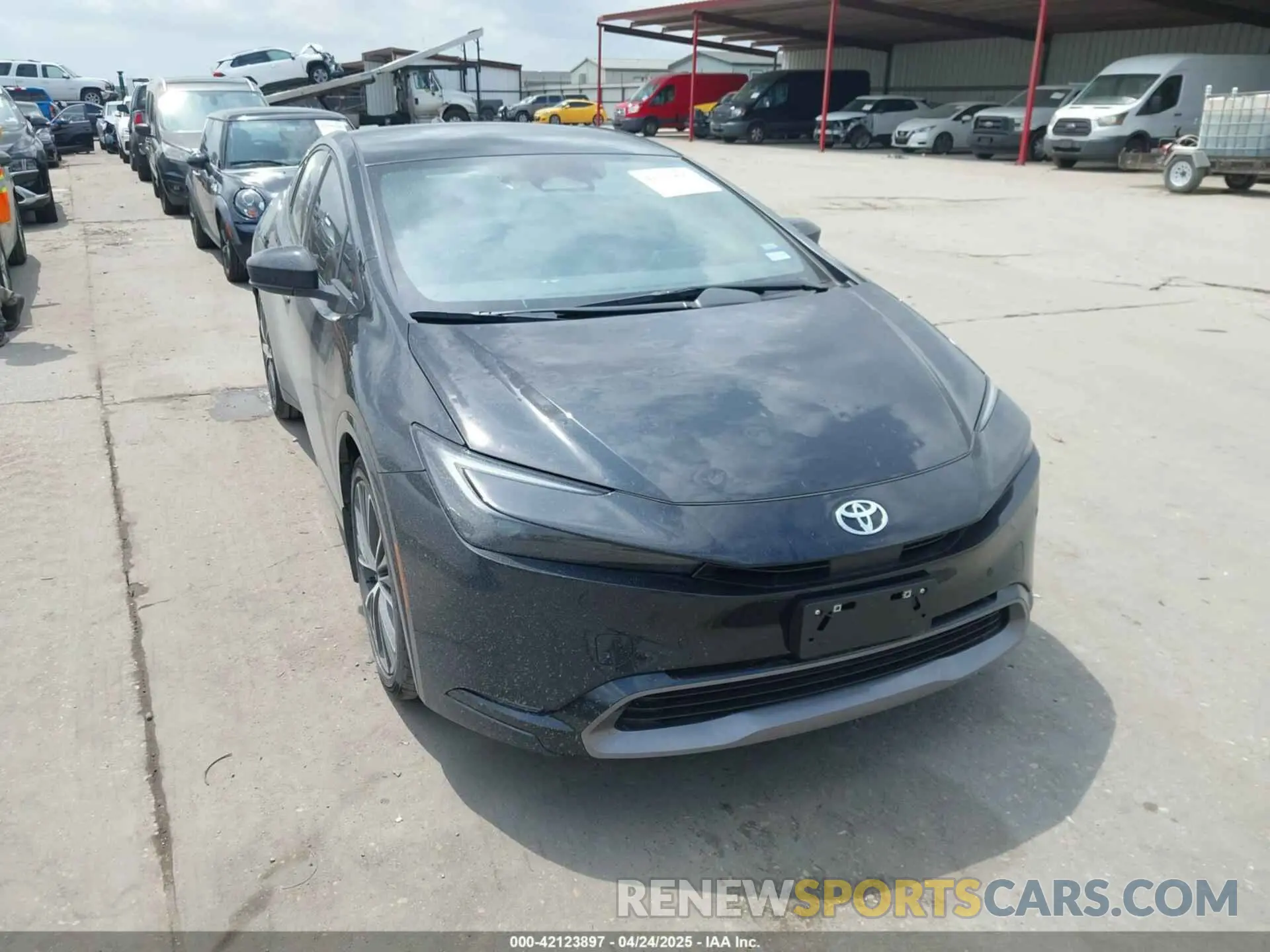 1 Photograph of a damaged car JTDACAAU7R3040428 TOYOTA PRIUS 2024