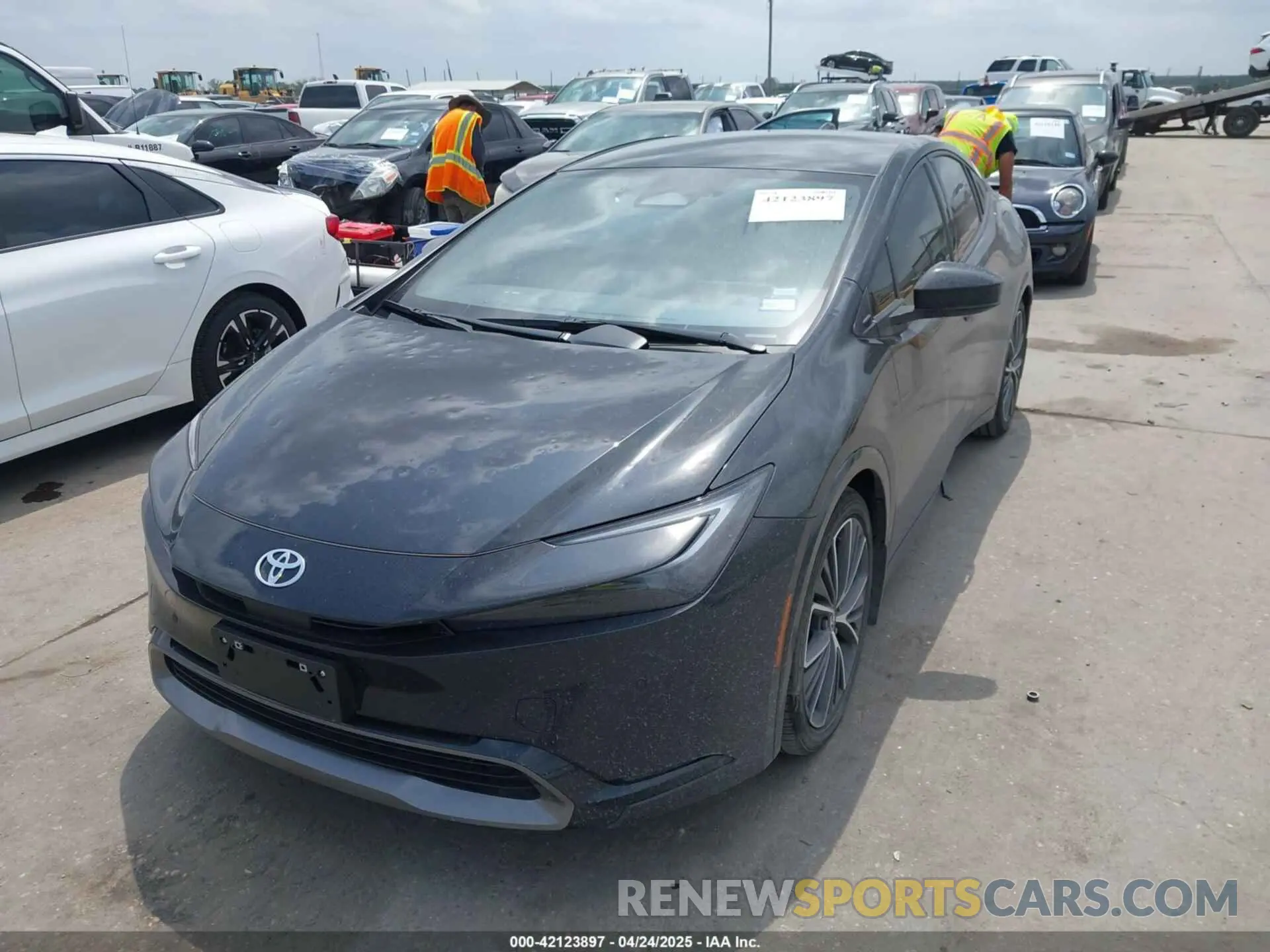 2 Photograph of a damaged car JTDACAAU7R3040428 TOYOTA PRIUS 2024