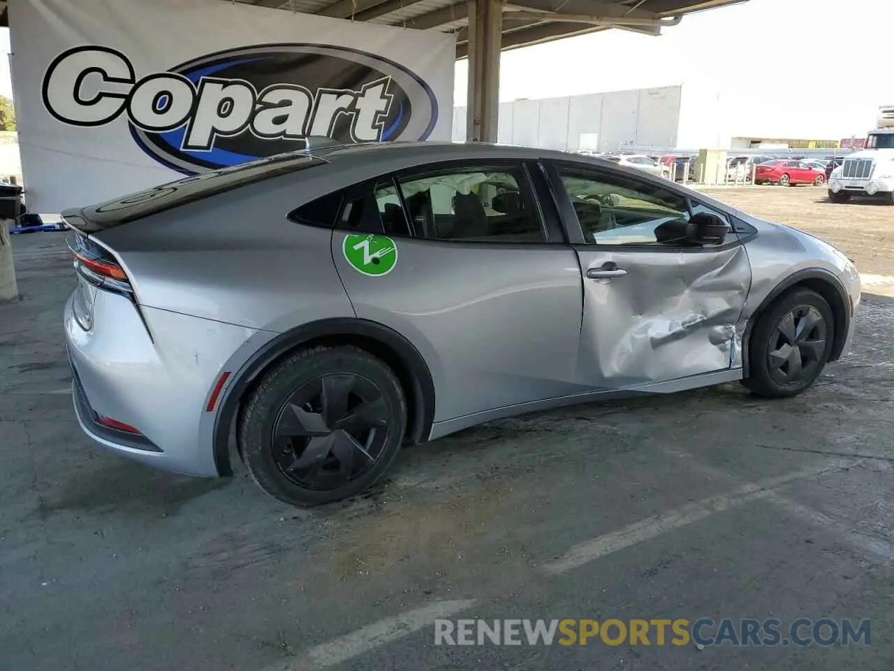 3 Photograph of a damaged car JTDACAAU8R3019538 TOYOTA PRIUS 2024