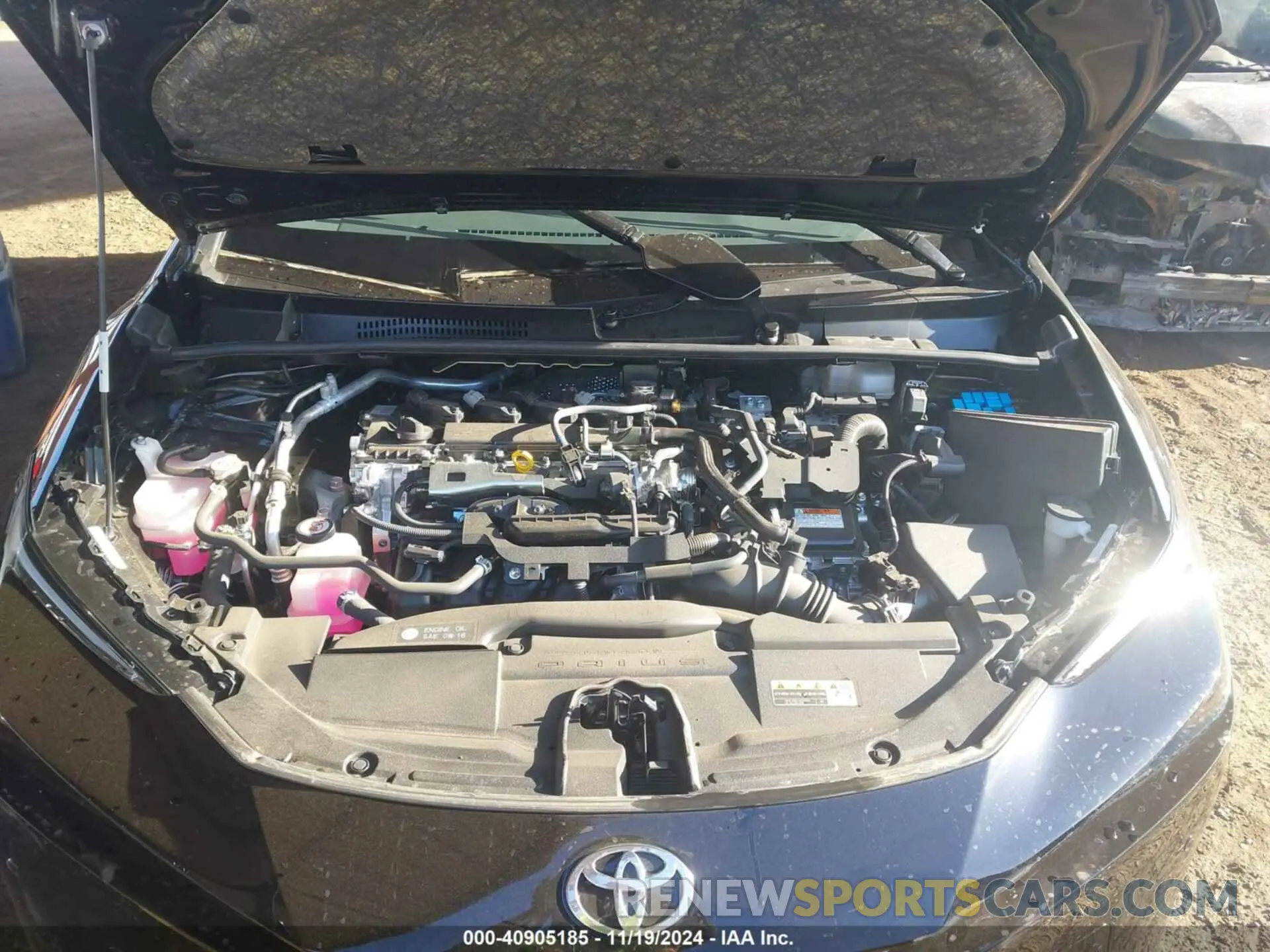 10 Photograph of a damaged car JTDACAAU8R3025663 TOYOTA PRIUS 2024