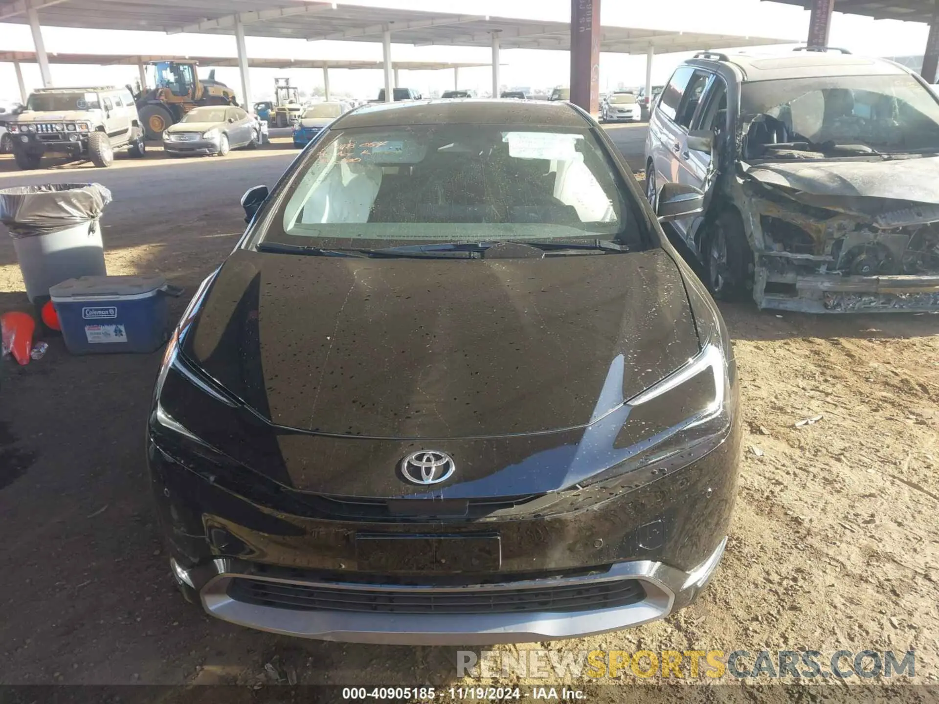 12 Photograph of a damaged car JTDACAAU8R3025663 TOYOTA PRIUS 2024