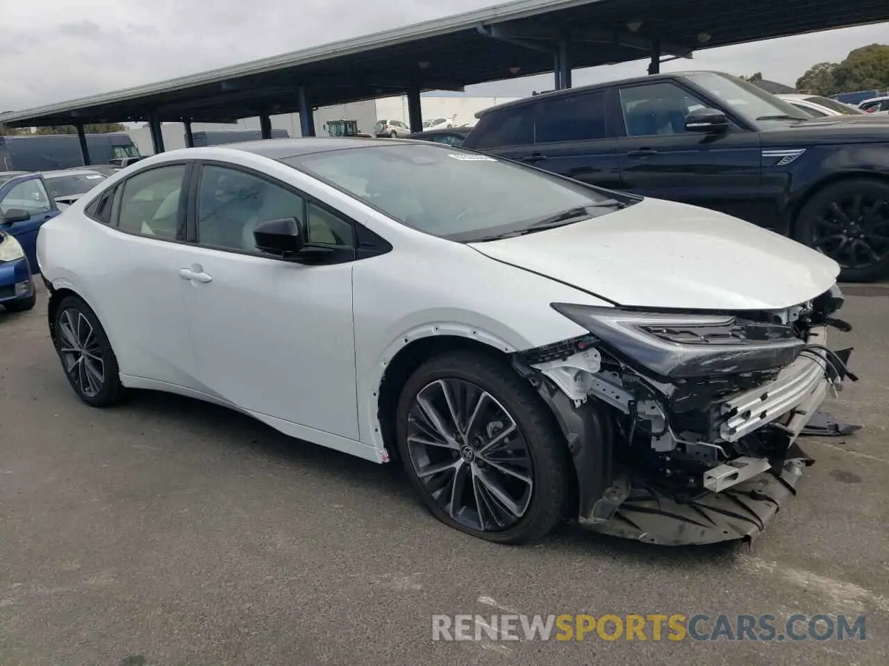 4 Photograph of a damaged car JTDACAAU8R3026652 TOYOTA PRIUS 2024