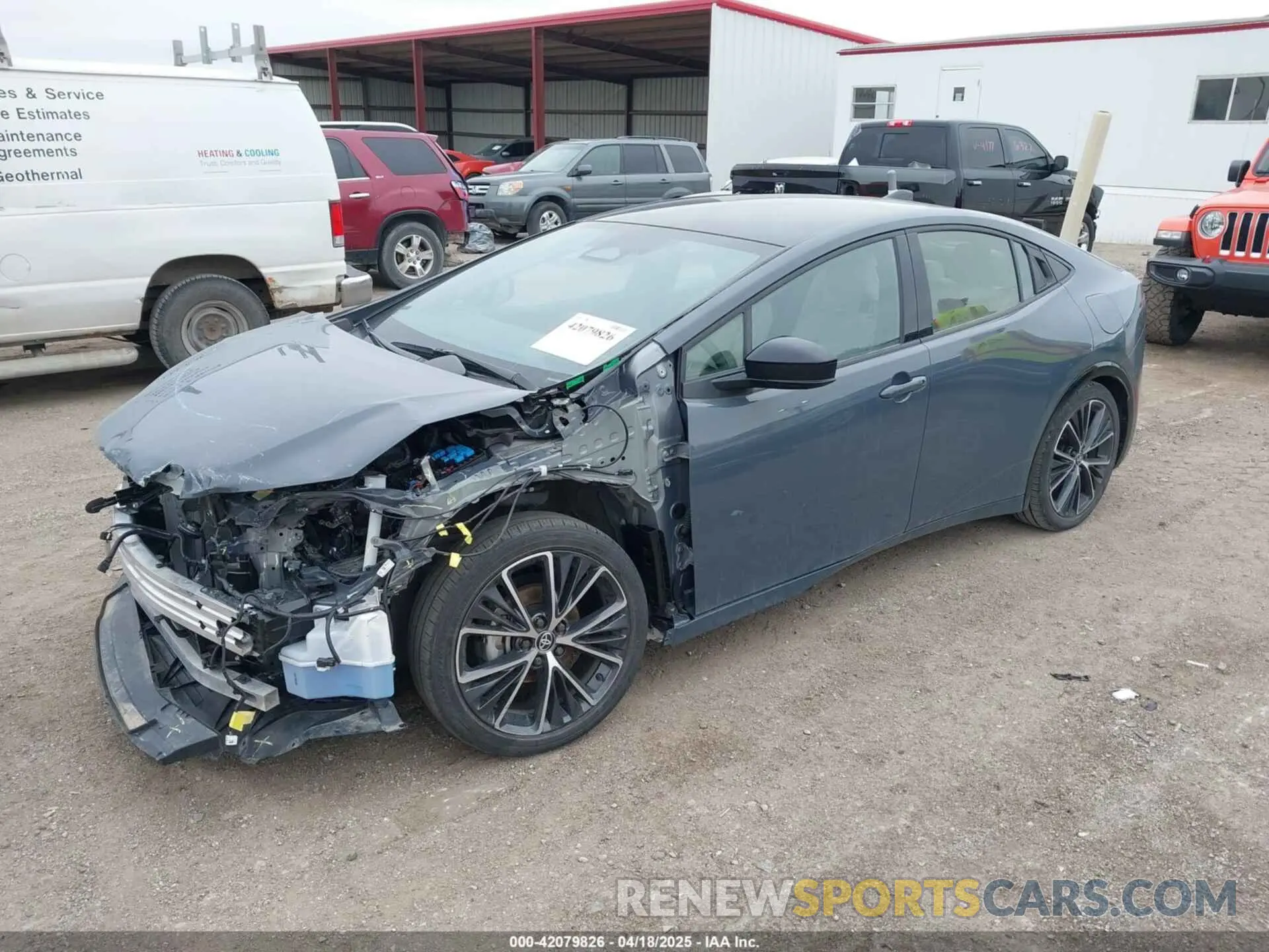 2 Photograph of a damaged car JTDACAAU8R3028529 TOYOTA PRIUS 2024