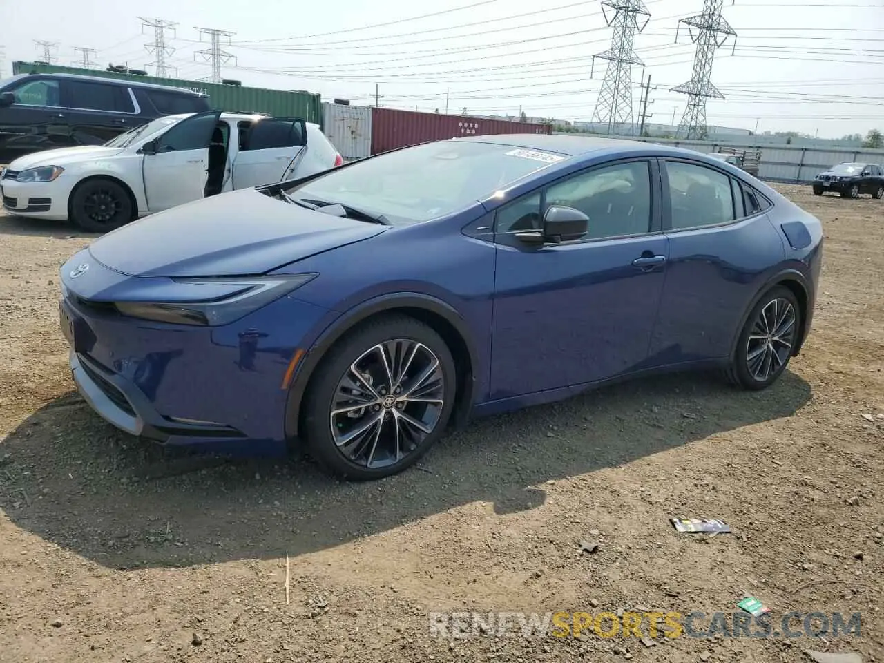 1 Photograph of a damaged car JTDACAAU8R3038512 TOYOTA PRIUS 2024