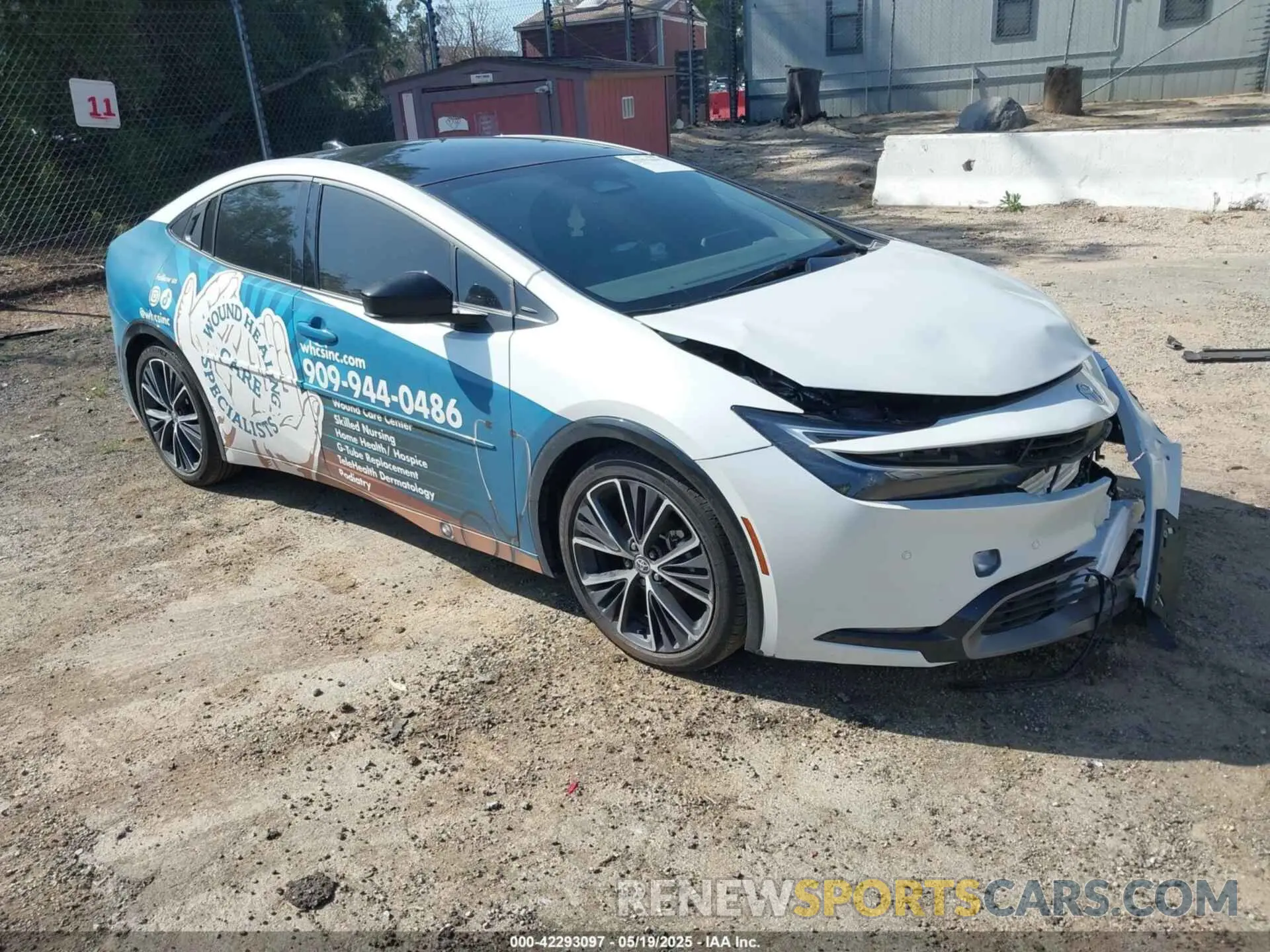 1 Photograph of a damaged car JTDACAAU8R3038915 TOYOTA PRIUS 2024