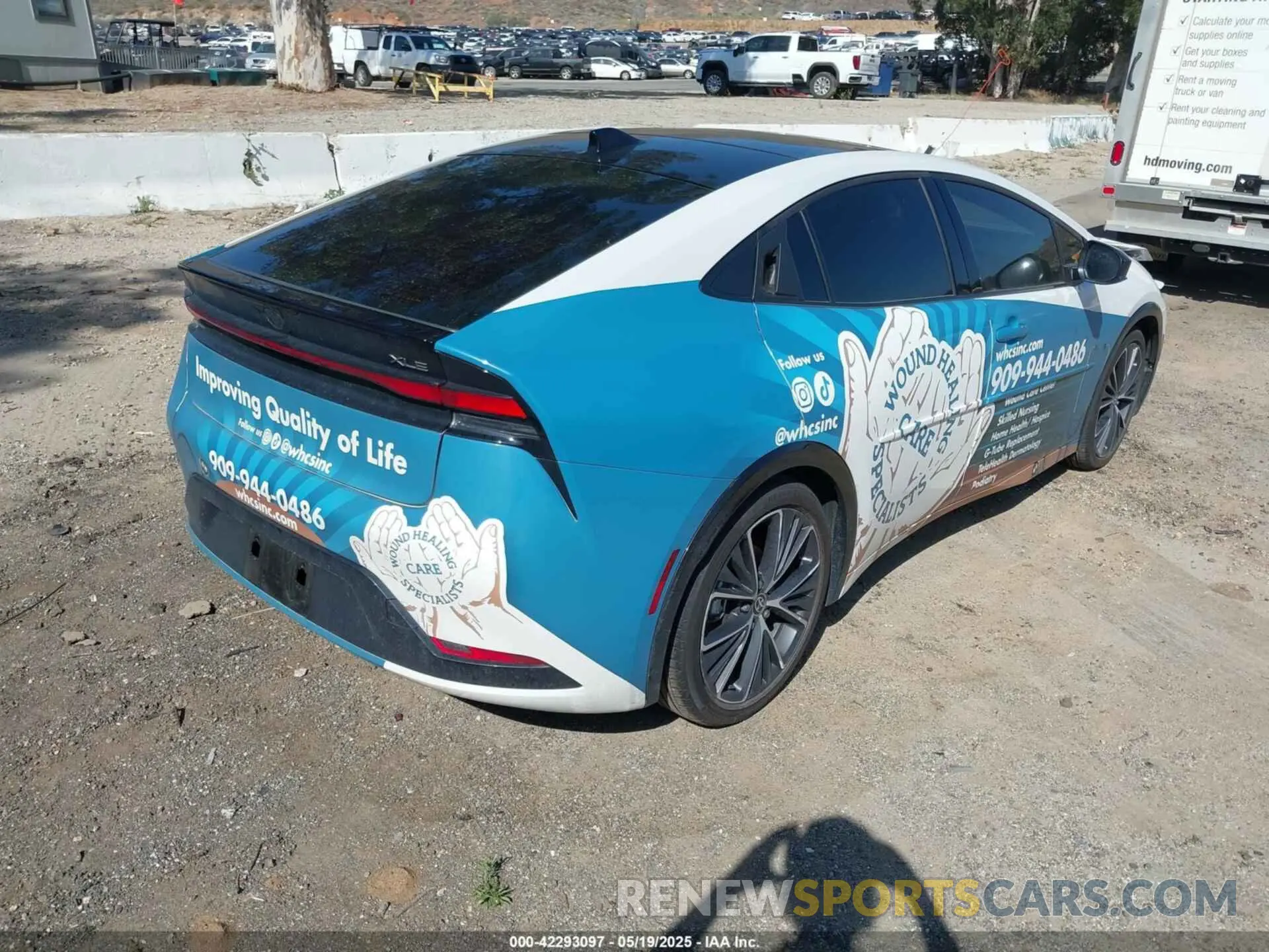 4 Photograph of a damaged car JTDACAAU8R3038915 TOYOTA PRIUS 2024