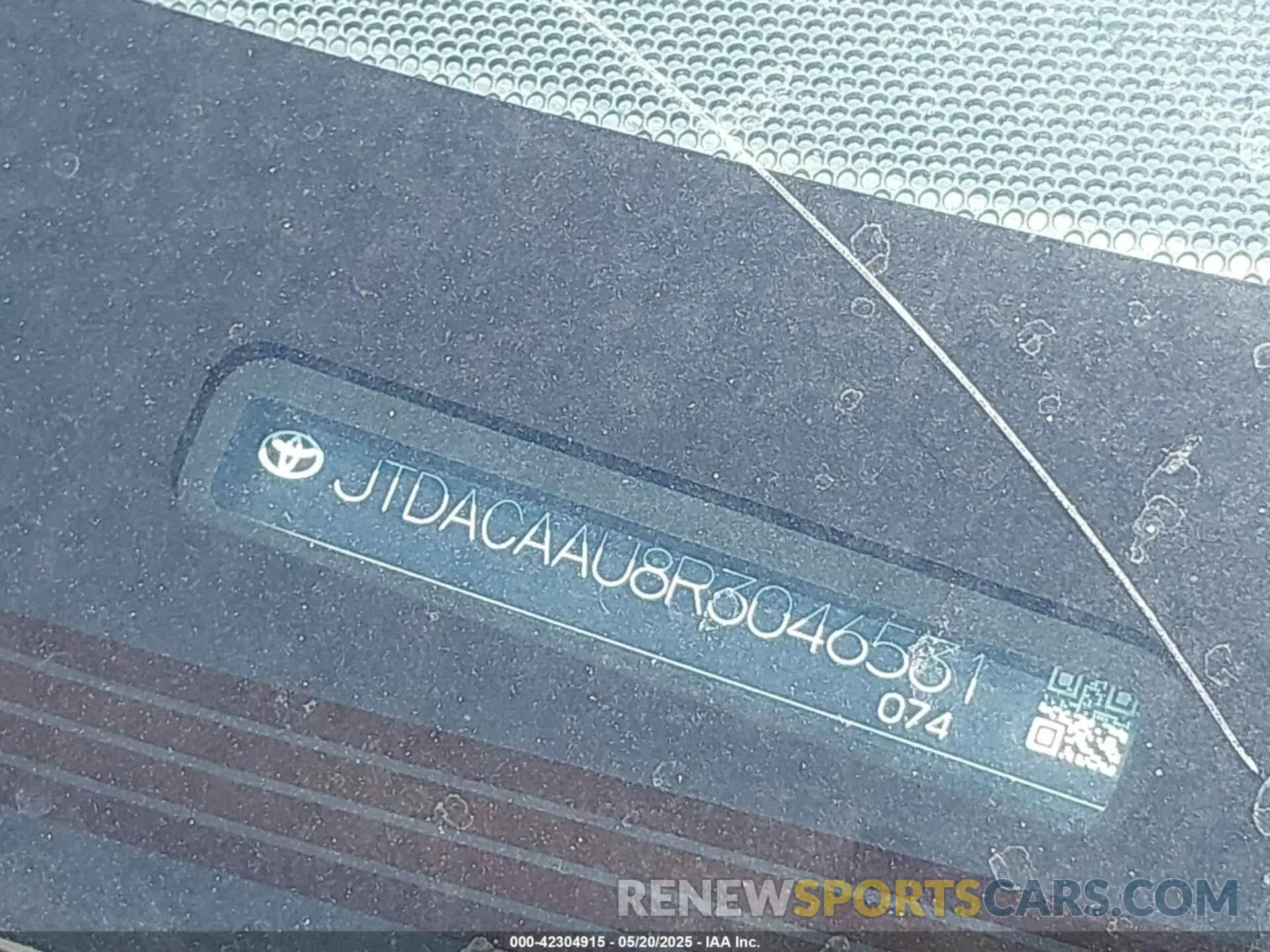 18 Photograph of a damaged car JTDACAAU8R3046531 TOYOTA PRIUS 2024