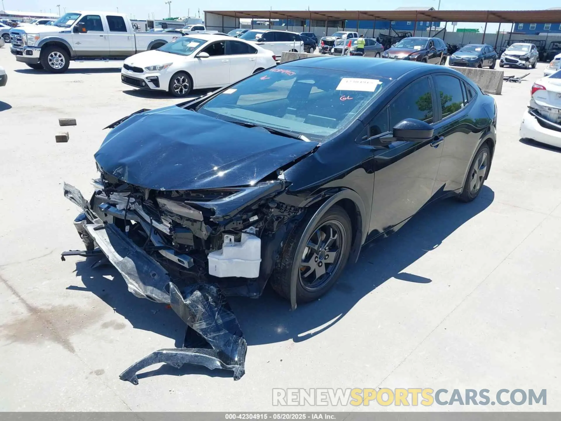 2 Photograph of a damaged car JTDACAAU8R3046531 TOYOTA PRIUS 2024