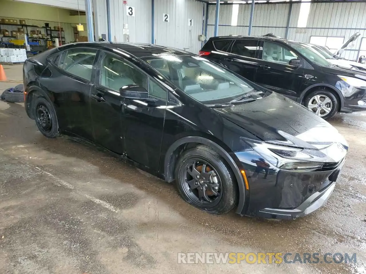 4 Photograph of a damaged car JTDACAAU9R3019466 TOYOTA PRIUS 2024
