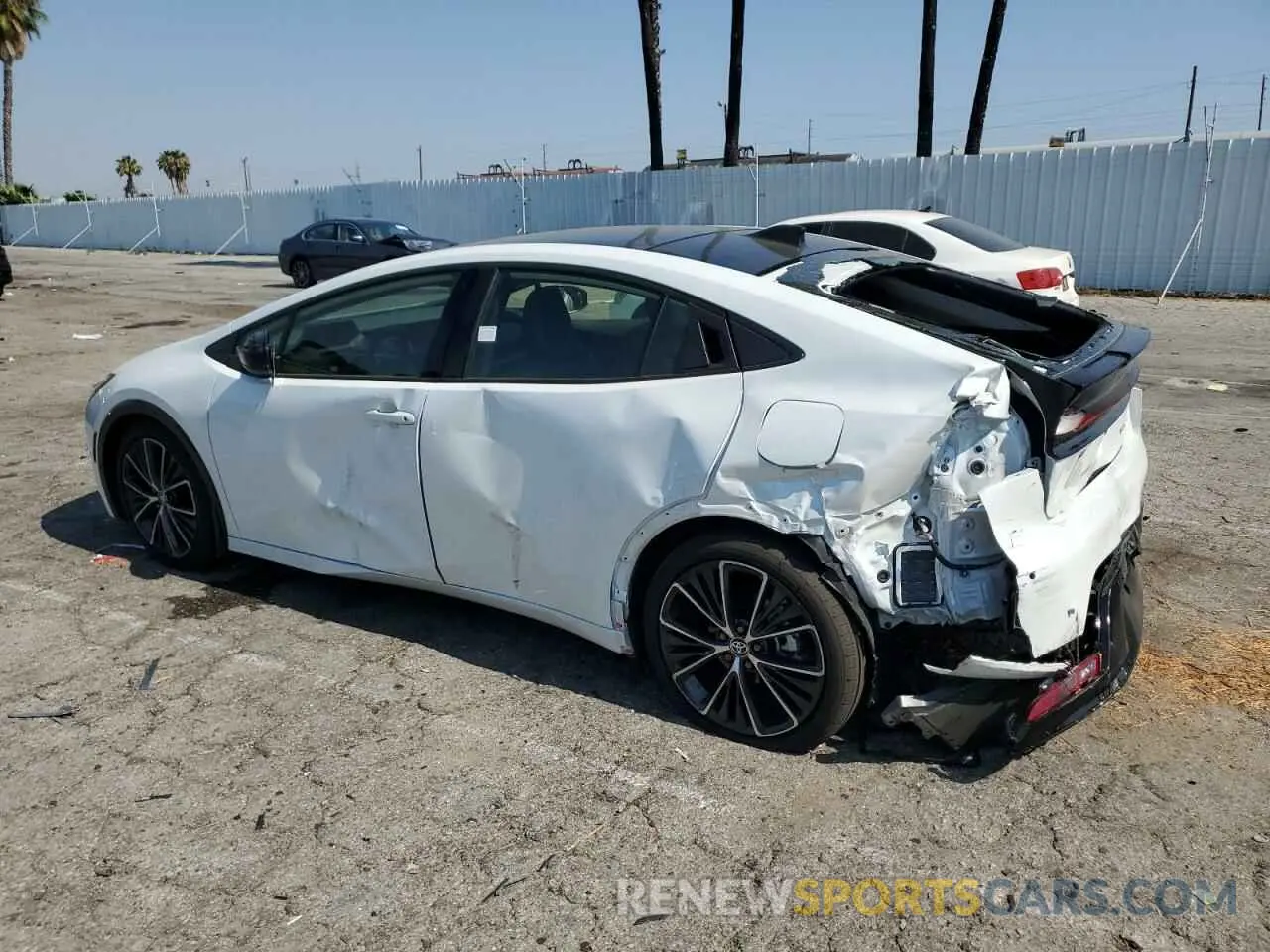 2 Photograph of a damaged car JTDACAAU9R3019712 TOYOTA PRIUS 2024