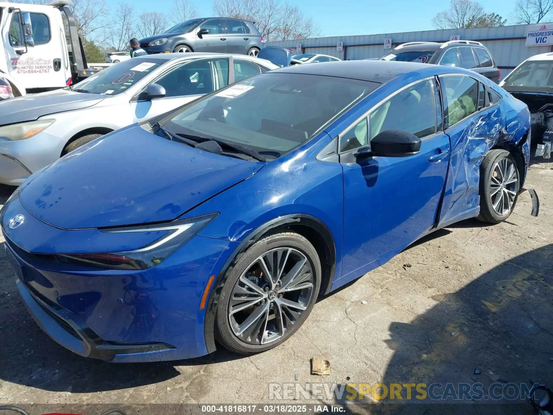 2 Photograph of a damaged car JTDACAAU9R3020195 TOYOTA PRIUS 2024