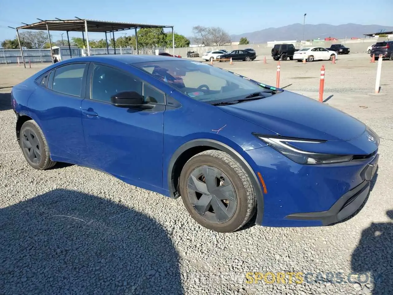 4 Photograph of a damaged car JTDACAAU9R3024778 TOYOTA PRIUS 2024