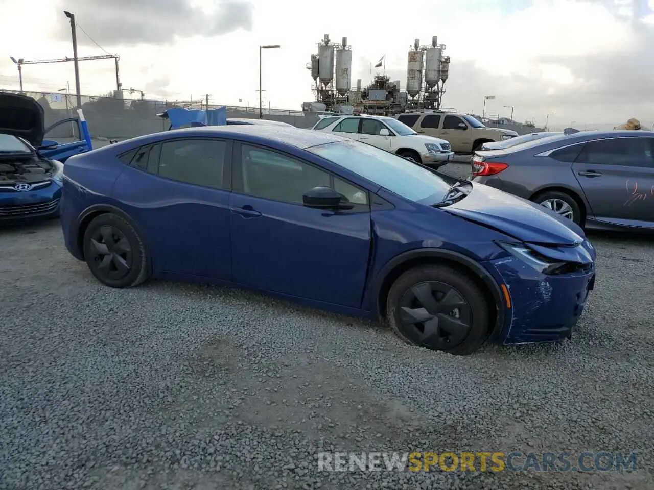 4 Photograph of a damaged car JTDACAAU9R3024876 TOYOTA PRIUS 2024