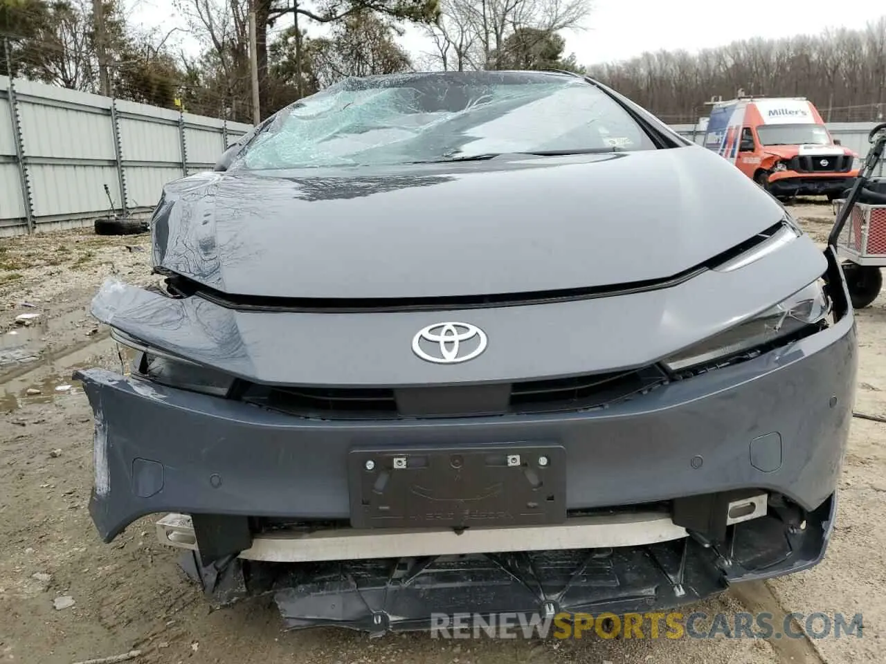 5 Photograph of a damaged car JTDACAAU9R3026384 TOYOTA PRIUS 2024