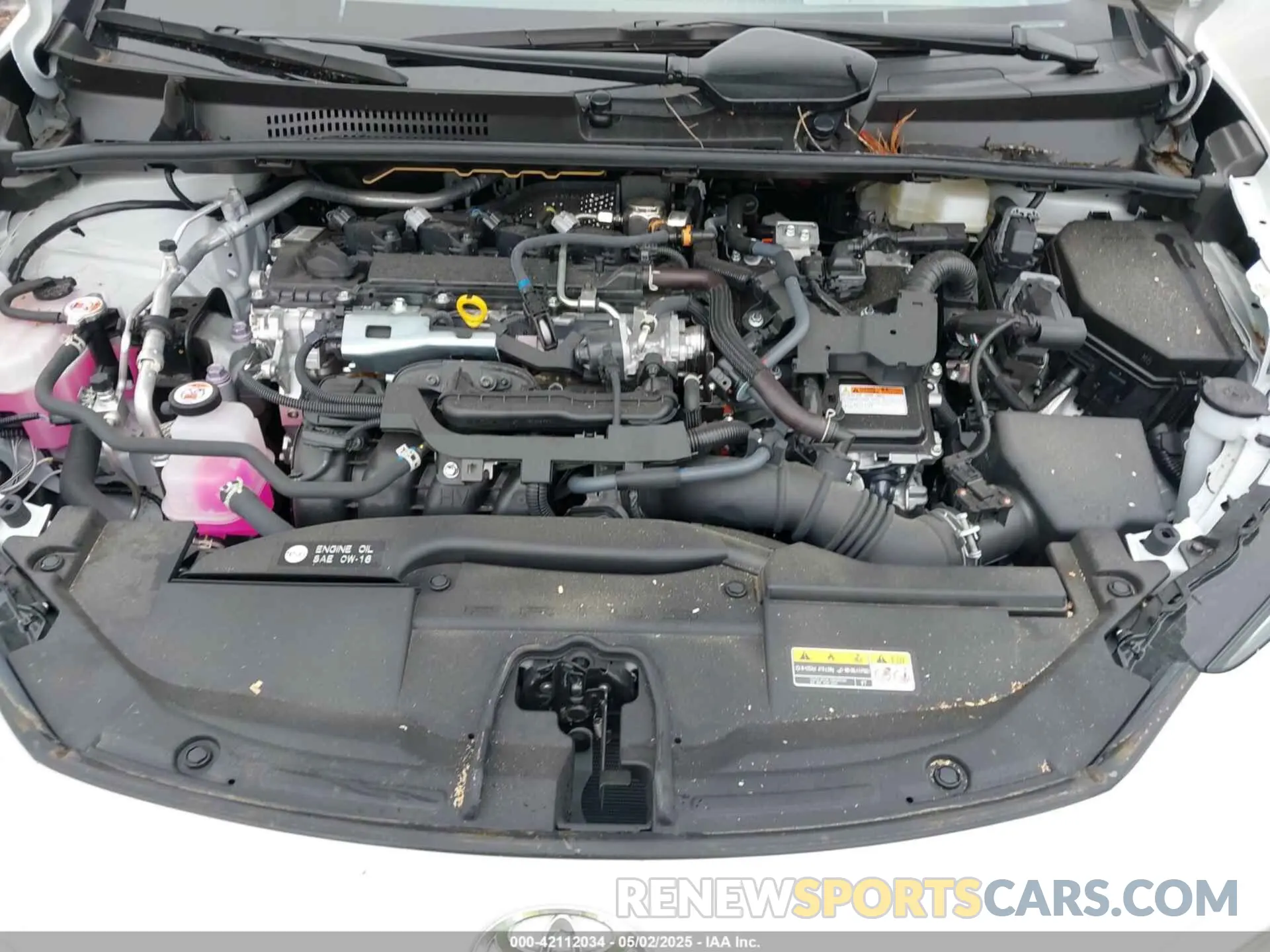10 Photograph of a damaged car JTDACAAU9R3034839 TOYOTA PRIUS 2024