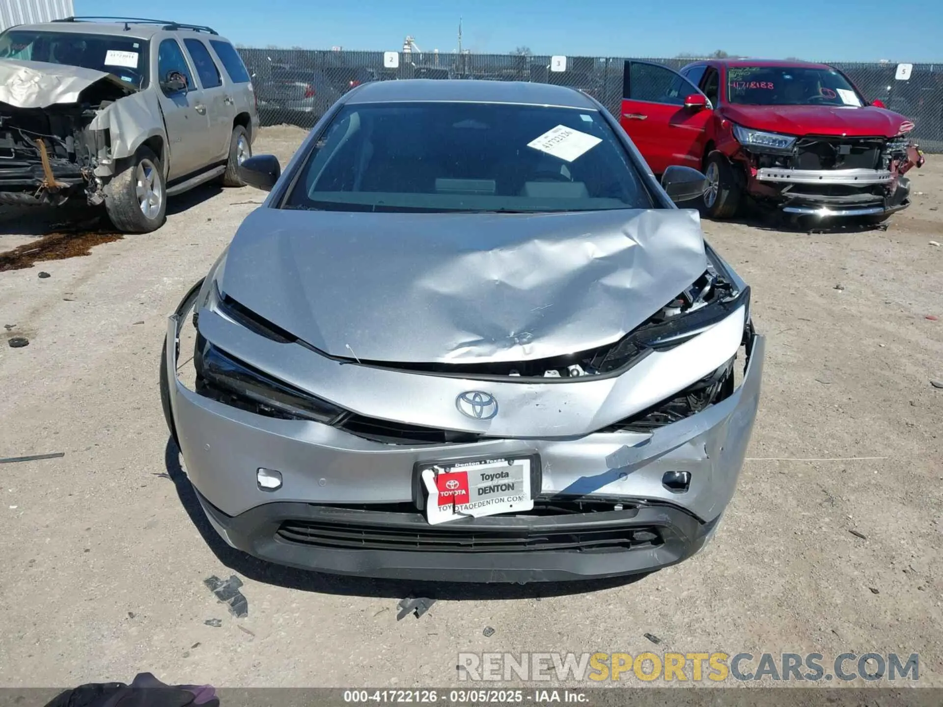12 Photograph of a damaged car JTDACAAU9R3043332 TOYOTA PRIUS 2024