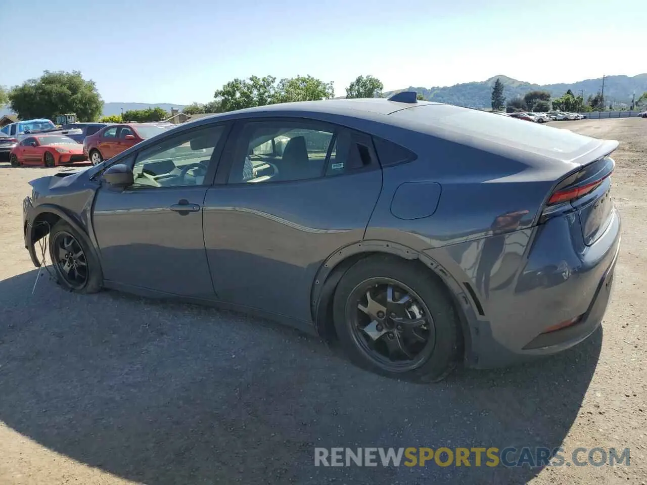 2 Photograph of a damaged car JTDACAAUXR3019525 TOYOTA PRIUS 2024