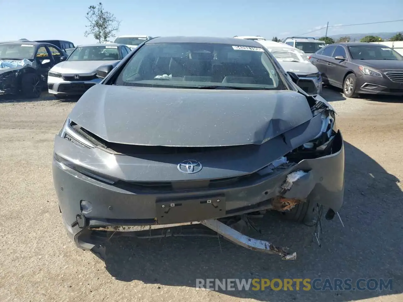 5 Photograph of a damaged car JTDACAAUXR3019525 TOYOTA PRIUS 2024