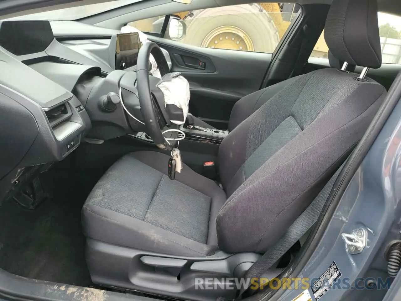 7 Photograph of a damaged car JTDACAAUXR3019525 TOYOTA PRIUS 2024