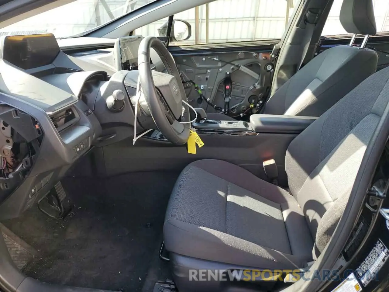 7 Photograph of a damaged car JTDACAAUXR3020335 TOYOTA PRIUS 2024
