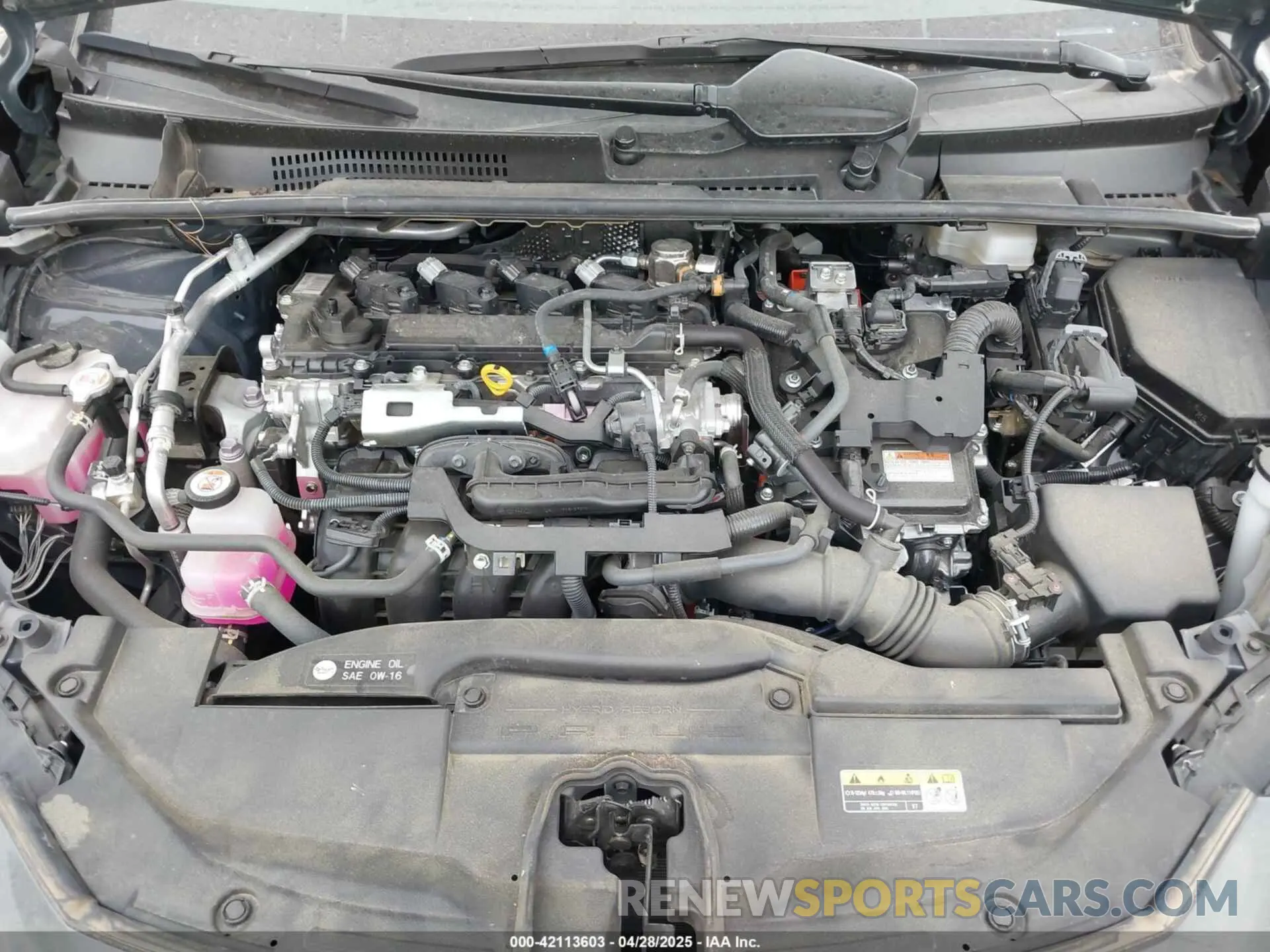10 Photograph of a damaged car JTDACAAUXR3020786 TOYOTA PRIUS 2024