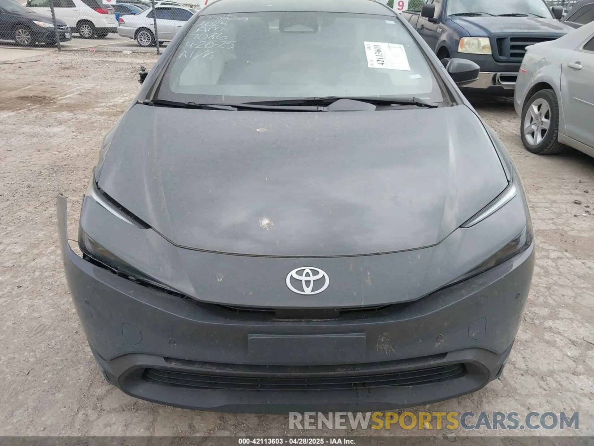 12 Photograph of a damaged car JTDACAAUXR3020786 TOYOTA PRIUS 2024