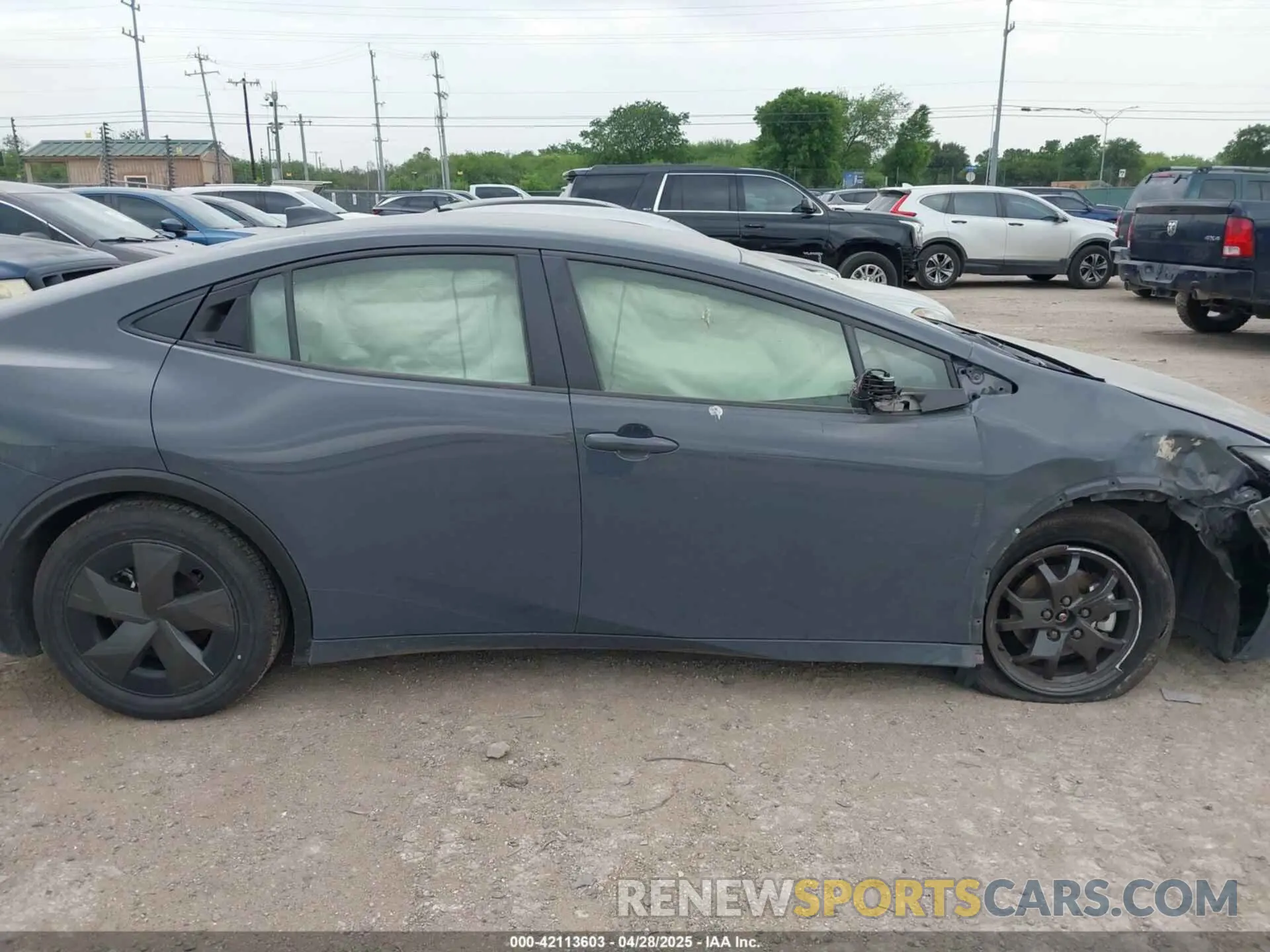 13 Photograph of a damaged car JTDACAAUXR3020786 TOYOTA PRIUS 2024