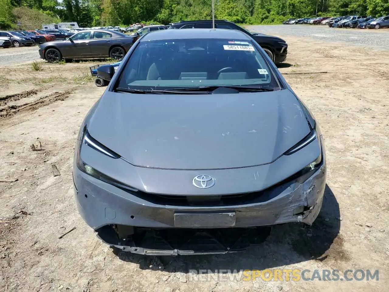 5 Photograph of a damaged car JTDACAAUXR3022408 TOYOTA PRIUS 2024