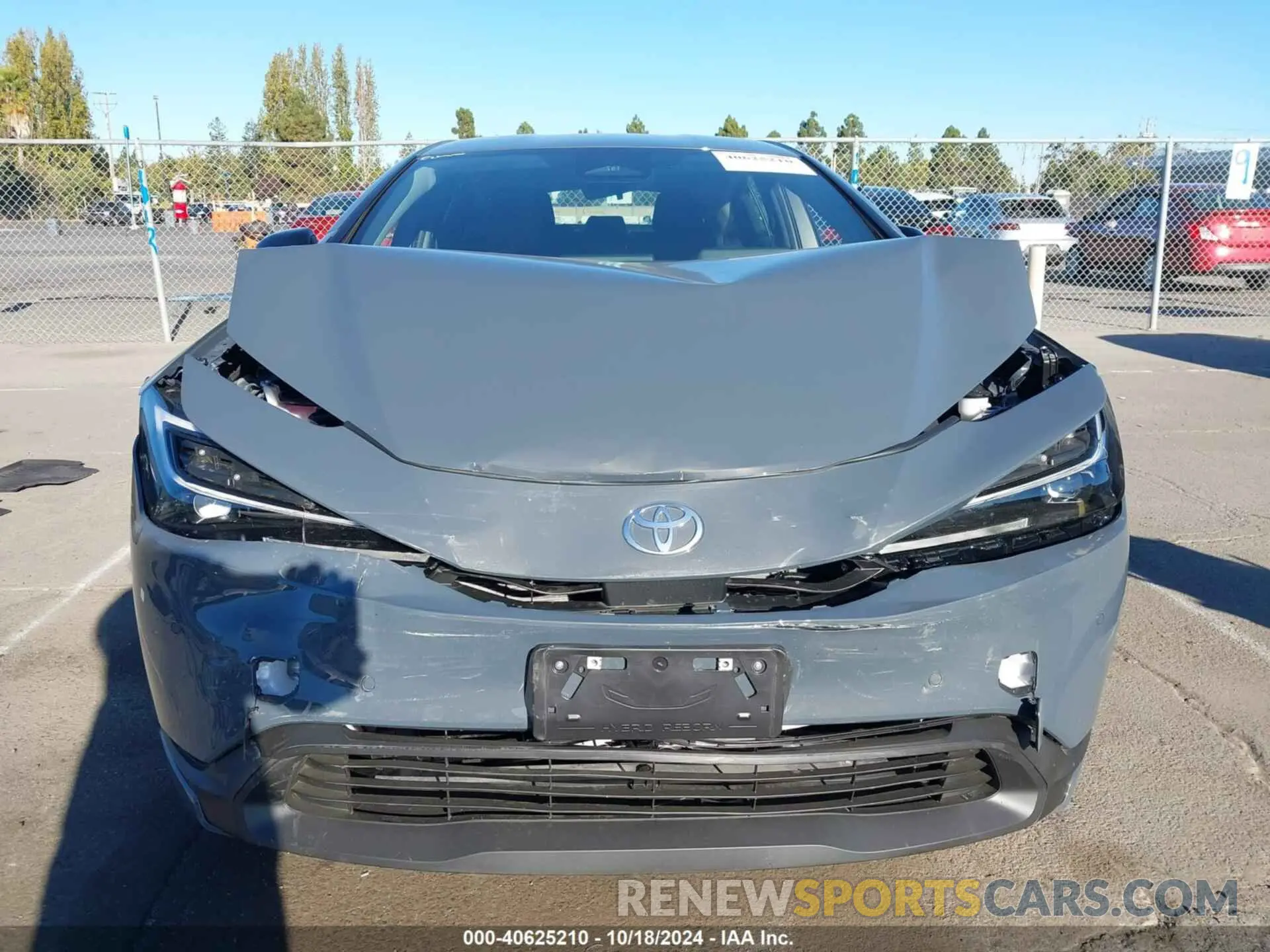 13 Photograph of a damaged car JTDACAAUXR3037135 TOYOTA PRIUS 2024