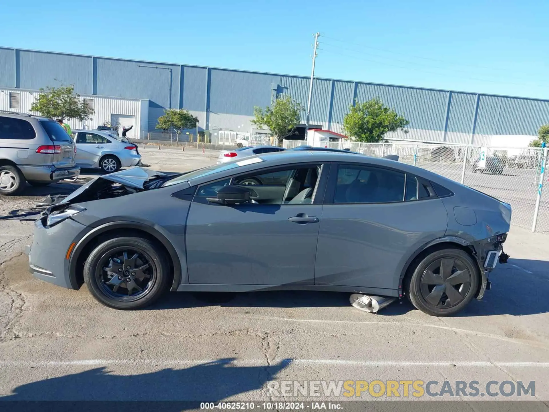 15 Photograph of a damaged car JTDACAAUXR3037135 TOYOTA PRIUS 2024