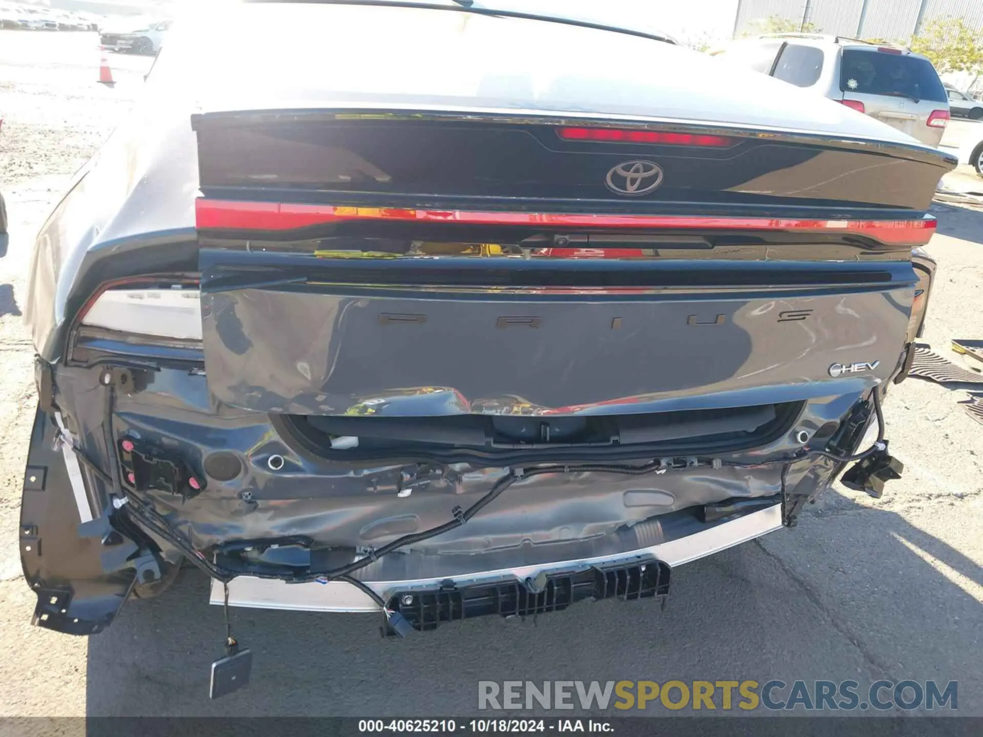6 Photograph of a damaged car JTDACAAUXR3037135 TOYOTA PRIUS 2024