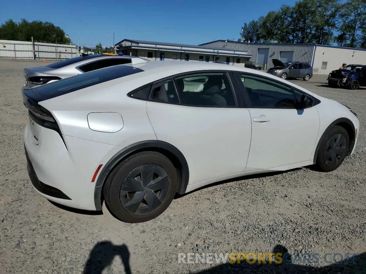 3 Photograph of a damaged car JTDACACU0R3011916 TOYOTA PRIUS 2024