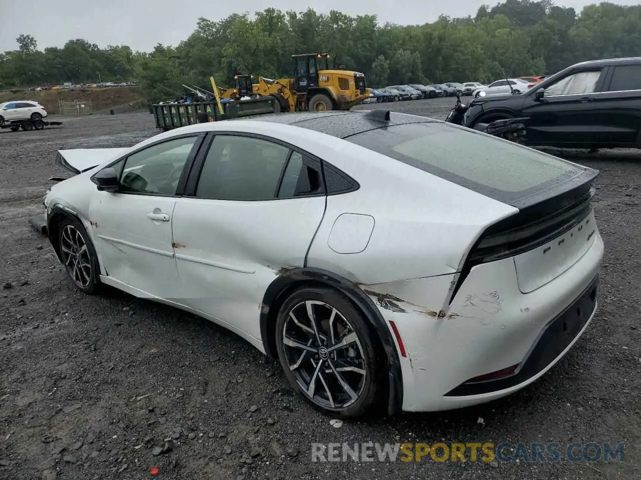 2 Photograph of a damaged car JTDACACU1R3015621 TOYOTA PRIUS 2024