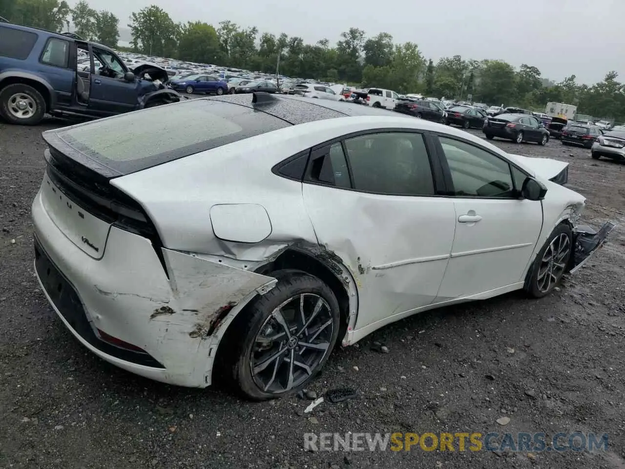 3 Photograph of a damaged car JTDACACU1R3015621 TOYOTA PRIUS 2024