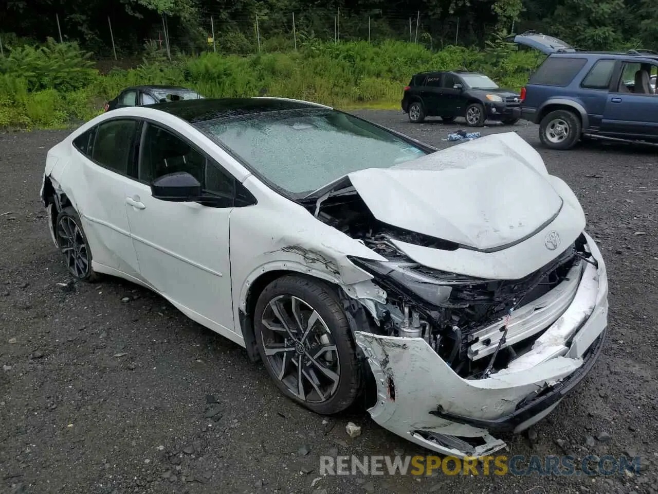 4 Photograph of a damaged car JTDACACU1R3015621 TOYOTA PRIUS 2024